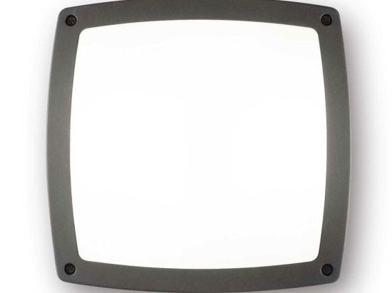 Φωτιστικό Τοίχου - Απλίκα Cometa 082240 30x8,5x30cm E14 max 3x28W Anthracite Ideal Lux