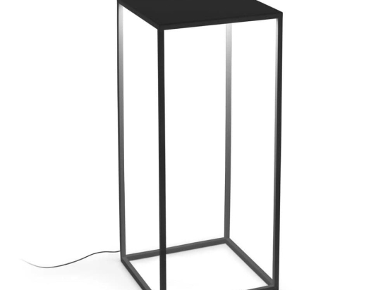 Φωτιστικό Δαπέδου Ipotesi 282251 35x73x35cm LED 16W 3000K 1800Lm Black Ideal Lux