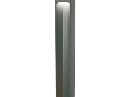 Φωτιστικό Δαπέδου Kurt 294025 8,5x65cm LED 11W 4000K 1000Lm Anthracite Ideal Lux