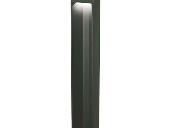Φωτιστικό Δαπέδου Kurt 293172 8,5x65cm LED 11W 4000K 1000Lm Black Ideal Lux