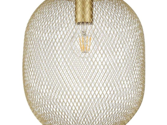 Φωτιστικό Οροφής Net 317267 Φ24,5x53,2/233,2cm 1xE27 42W Gold Ideal Lux