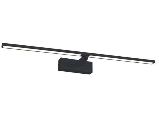 Φωτιστικό Τοίxου - Απλίκα Palma PN15LEDW67BK 12W Led 66,5x14,5x5cm Black Aca Μέταλλο