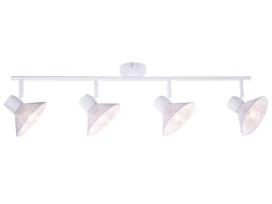 Φωτιστικό Τοίxου - Απλίκα Paloma TNK2834SW 4xΕ14 75x13x19cm White Aca Μέταλλο