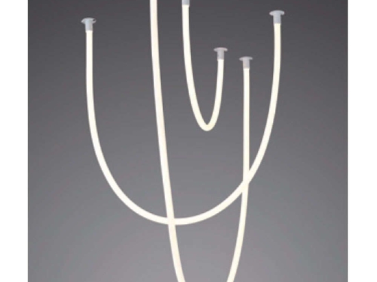 Φωτιστικό Οροφής Jungle ZM42LEDP240 60W Led 240cm 170cm 100cm White Aca Σιλικόνη