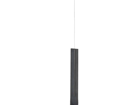 Φωτιστικό Οροφής Estrela ZM26LEDP6BK 5W Led Φ6cm 228cm Black Aca