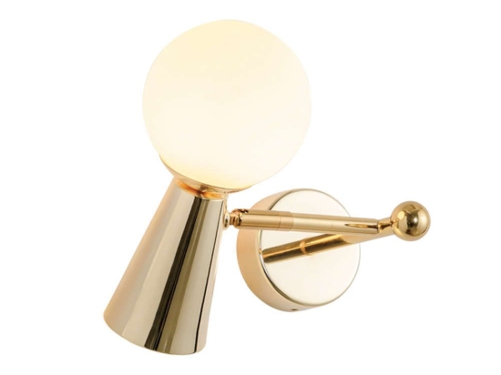 Φωτιστικό Τοίxου - Απλίκα Kimolos OD94201WG 1xG9+1xGU10 22x20x17cm Gold-White Aca