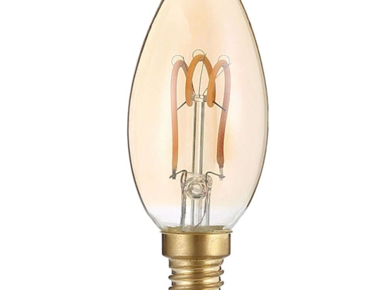Λαμπτήρας Led DECO3SWWAM E14 3W 2700K 200lm Honey Aca