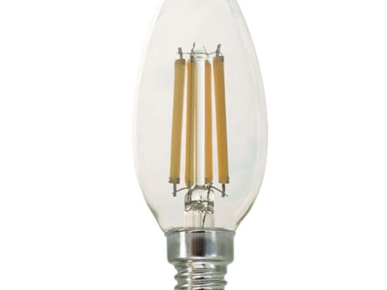 Λαμπτήρας Led FLAM7WW E14 7W 2700K 860lm Clear Aca