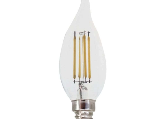 Λαμπτήρας Led FLAM4NWTIP E14 4W 4000K 490lm Clear Aca