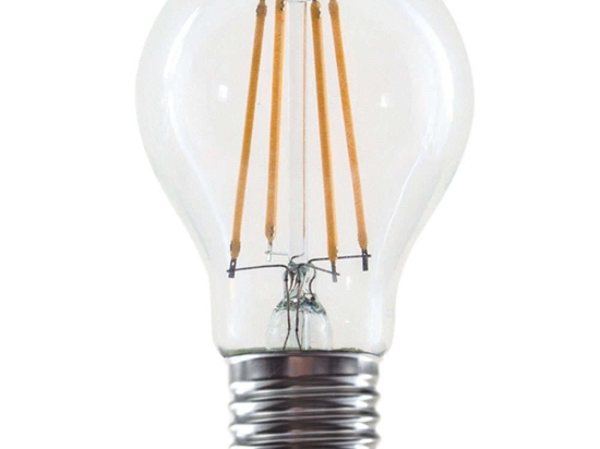 Λαμπτήρας Led ELIOR6NW E27 6W 4000K 830lm Clear Aca