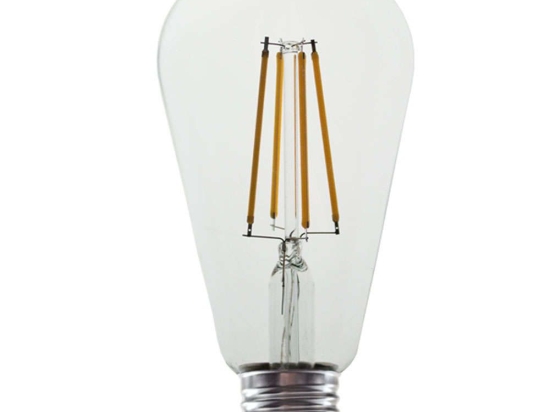 Λαμπτήρας Led CONDI6NW E27 6W 4000K 830lm Clear Aca