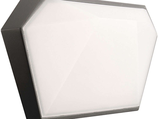 Φωτιστικό Τοίχου - Απλίκα Lizio LG8203G 24x5,8x12,9cm Led 400lm 10W 3000K Dark Grey Aca