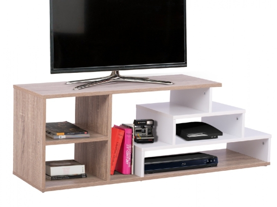 ΕΠΙΠΛΟ TV HUGH HM8764.01 120X29.5X39.5Y εκ. SONAMA  ΛΕΥΚΟ