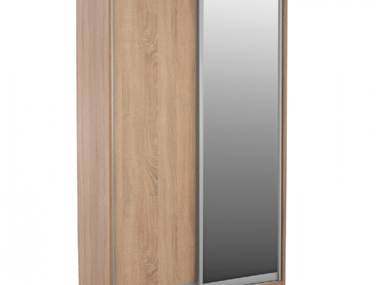 ΝΤΟΥΛΑΠΑ ΣΥΡΟΜΕΝΗ ADLER ΜΕΛΑΜΙΝΗΣ 120x60x220Yεκ. ΔΙΦΥΛΛΗ SONAMA ΜΕ ΚΑΘΡΕΠΤΗ HM2460.01