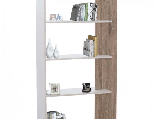 ΒΙΒΛΙΟΘΗΚΗ HARVEY HM8770 80X23X141 ΛΕΥΚΟ