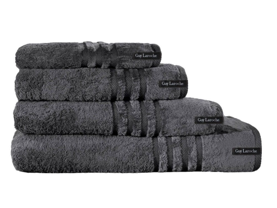 Πετσέτα Bonus Anthracite Guy Laroche Χεριών 30x50cm 100% Cotton