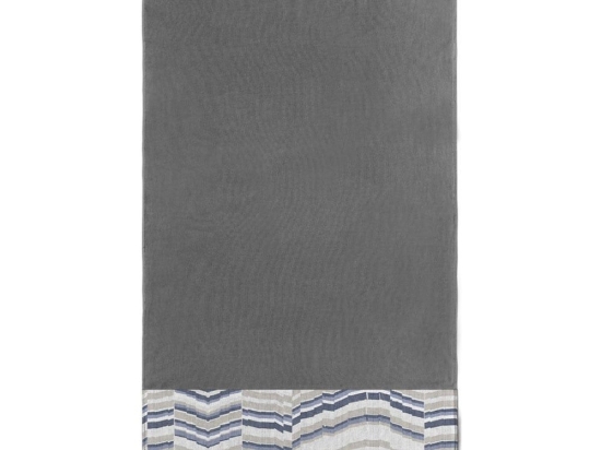 Πετσέτα Θαλάσσης Pestemal 10 Anthracite Guy Laroche Θαλάσσης 90x170cm 100% Βαμβάκι