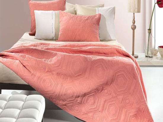 Κουβερλί Lilly Coral Guy Laroche Μονό Microfiber