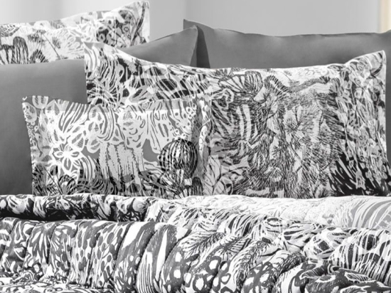 Μαξιλαροθήκες Artizan Σετ 2τμχ Black-White Guy Laroche 50Χ70 50x70cm Microfiber