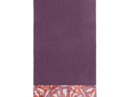 Πετσέτα Θαλάσσης Pestemal 13 Purple Guy Laroche Θαλάσσης 100% Βαμβάκι