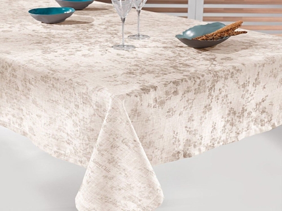 Τραπεζομάντηλο 1004 Natural Saint Clair 140X180 Πολυέστερ