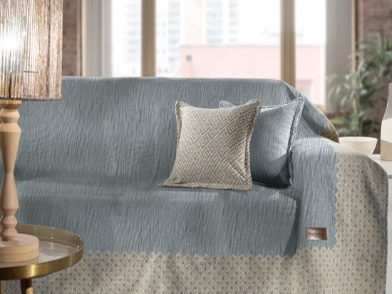Ριχτάρι Zircon Golden Guy Laroche Διθέσιο 180x250cm Βαμβάκι-Πολυέστερ