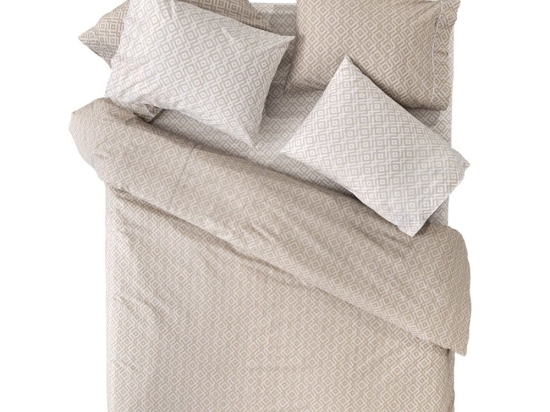 Σεντόνια Elements (Σετ 3τμχ) Natural Guy Laroche Μονό 165x265cm 100% Βαμβακερό Περκάλι