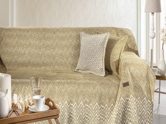Ριχτάρι Marvin Golden Guy Laroche Τετραθέσιο 180x350cm Βαμβάκι-Ακρυλικό