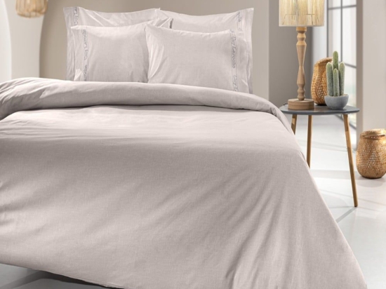 Σεντόνι Color Plus Με Λάστιχο Perla Guy Laroche Μονό 100x232cm 100% Βαμβακερό Περκάλι
