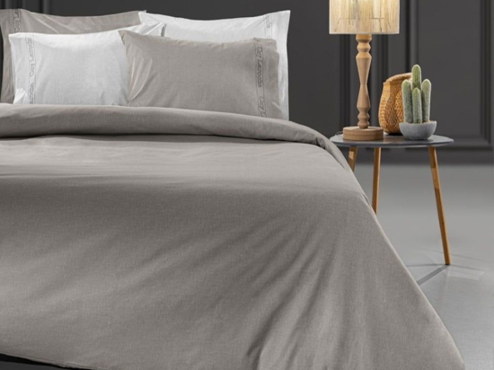 Σεντόνι Color Plus Dark Wenge Guy Laroche Διπλό 200x265cm 100% Βαμβακερό Περκάλι