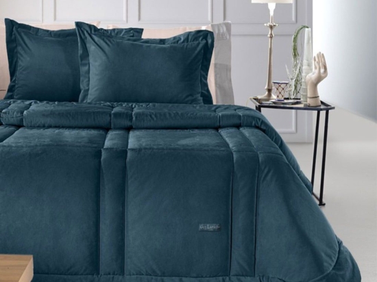 Πάπλωμα Crystal Velvet Saphire Guy Laroche Μονό 180x220cm Πολυέστερ
