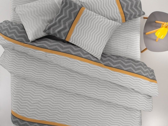 Παπλωματοθήκη Domus (Σετ 3τμχ) Anthracite Guy Laroche Υπέρδιπλο 225x245cm 100% Βαμβακερό Περκάλι
