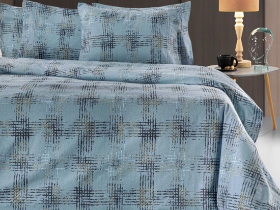 Σεντόνια Mezzo Flannel (Σετ 4τμχ) Raf Guy Laroche Υπέρδιπλο 240x265cm 100% Βαμβακερή Φανέλα
