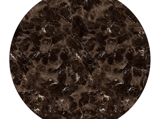ΕΠΙΦΑΝΕΙΑ ΤΡΑΠΕΖΙΟΥ HPL HM5841.14 BROWN MARBLE Φ60 εκ. ΠΑΧΟΥΣ 12mm.