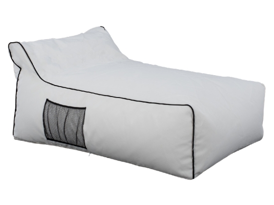 ΠΟΥΦ ZAFER HM5772.01 ΜΕ TEXTILINE ΛΕΥΚΟ ΚΑΙ ΜΑΥΡΟ ΡΕΛΙ 88x128x40-60Υ εκ. Β ΔΙΑΛΟΓΗΣ