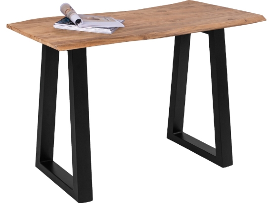 ΤΡΑΠΕΖΙ ΚΟΝΣΟΛΑ SOFIA SLIM HM8744.11 ΜΑΣΙΦ ΞΥΛΟ ΑΚΑΚΙΑΣ ΦΥΣΙΚΟ 120x53x96Υ εκ.