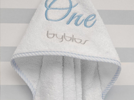 Κάπα Βρεφική Design 82 One Blue-White Byblos