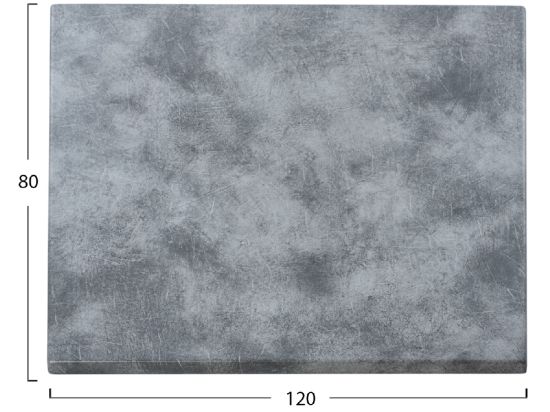 ΕΠΙΦΑΝΕΙΑ ΤΡΑΠΕΖΙΟΥ WERZALIT 120Χ80Χ3.5εκ. CEMENT 5648N HM5630.22