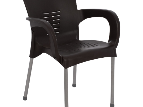 ΠΟΛΥΘΡΟΝΑ ΠΟΛΥΠΡΟΠΥΛΕΝΙΟΥ RECYCLED HM5592.13 ΚΑΦΕ ΧΡΩΜΑ 59x58x81 εκ.