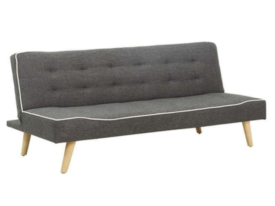 Καναπές-Κρεβάτι Clara Grey 179Χ78Χ74εκ 40.0043 Ύφασμα