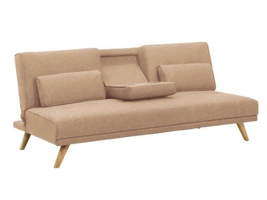 Καναπές-Κρεβάτι Elton Beige 181X86X78εκ. 40.0055 Ύφασμα