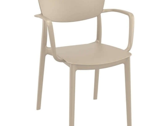 Πολυθρόνα Liza Dove Grey 54X53X82εκ. Siesta 20.0412