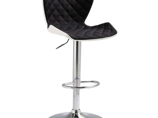 Σκαμπό Μπαρ 90 Black (Σ2) 43.2206 Μέταλλο,Ύφασμα,Pu