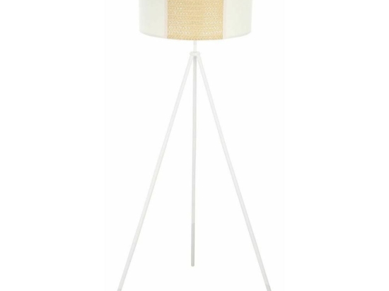 Φωτιστικό Δαπέδου 43556 Arnhem 1/E27 White Eglo Seagrass