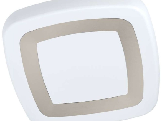 Φωτιστικό Οροφής-Πλαφονιέρα 99109 Ruidera Led 480X480 White-Silver Eglo Μέταλλο,Πλαστικό
