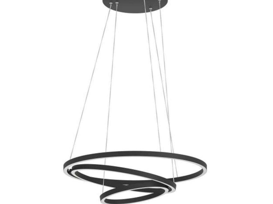 Φωτιστικό Οροφής Lobinero-Z 900479 110x58cm Dimmable Led 43,2W 6000lm Black Eglo