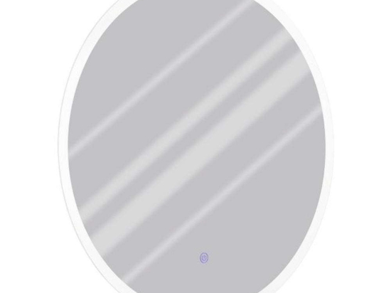 Καθρέπτης Στρογγυλός Φωτιζόμενος Buenavista 99774 60cm Led 15,3W Clear Eglo Αλουμίνιο,Γυαλί