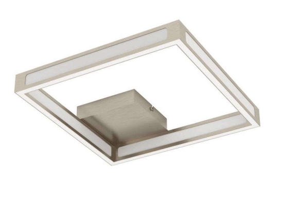 Φωτιστικό Οροφής-Πλαφονιέρα Altaflor 99784 31,5x31,5x7cm 4xLed 2,8W Nickel-White Eglo