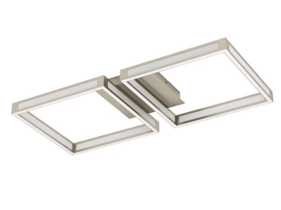 Φωτιστικό Οροφής-Πλαφονιέρα Altaflor 99785 65x30x7cm 8xLed 2,8W Nickel-White Eglo