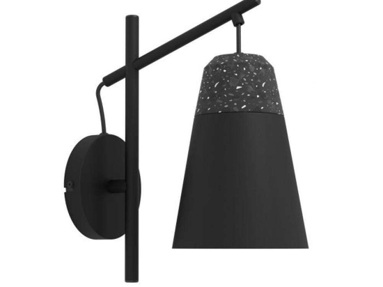 Φωτιστικό Τοίχου-Απλίκα Canterras 99546 15x32cm 1xE27 40W Black Eglo